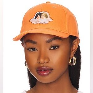Fiorucci Icon Angeles Cap in Orange